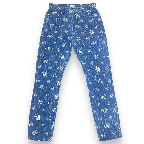 POLO RALPH LAUREN Women's Blue Callen High Rise Slim Jeans Size 27 Button Fly - Picture 1 of 10